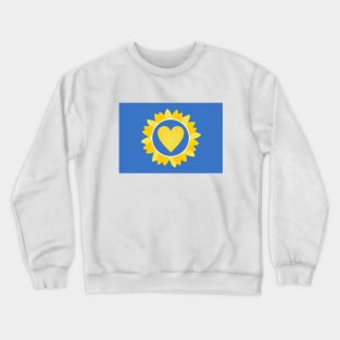 Ukraine Sunflower Crewneck Sweatshirt